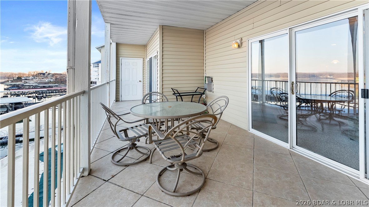 1181 Jeffries Road, Unit B307 Osage Beach, MO 65065 - Photo 26 of 45 Enjoy endless sunsets on this balcony!