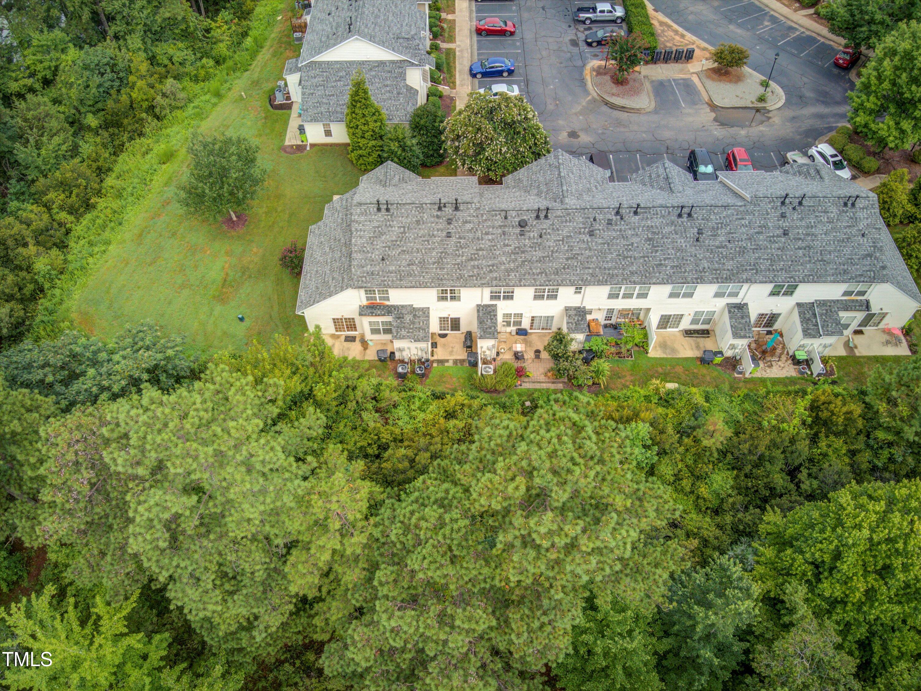 3583 Sugar Tree Place Durham, NC 27713 - Photo 45 of 50 a aerial view of a house with a yard