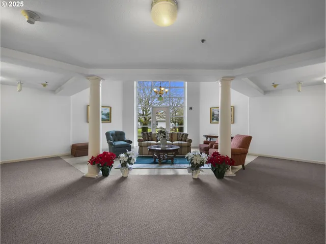 a white house that has a tree in front of it