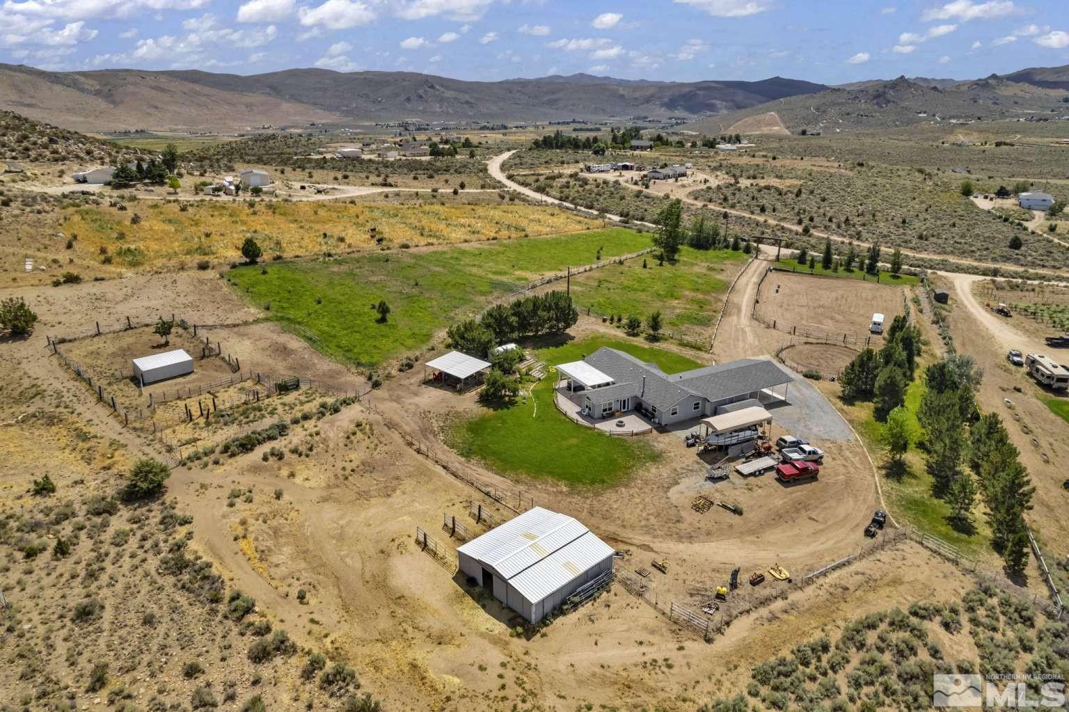 160-180 Quarter Horse Circle Reno, NV 89508 - Photo 23 of 23 an aerial view of residential houses with outdoor space