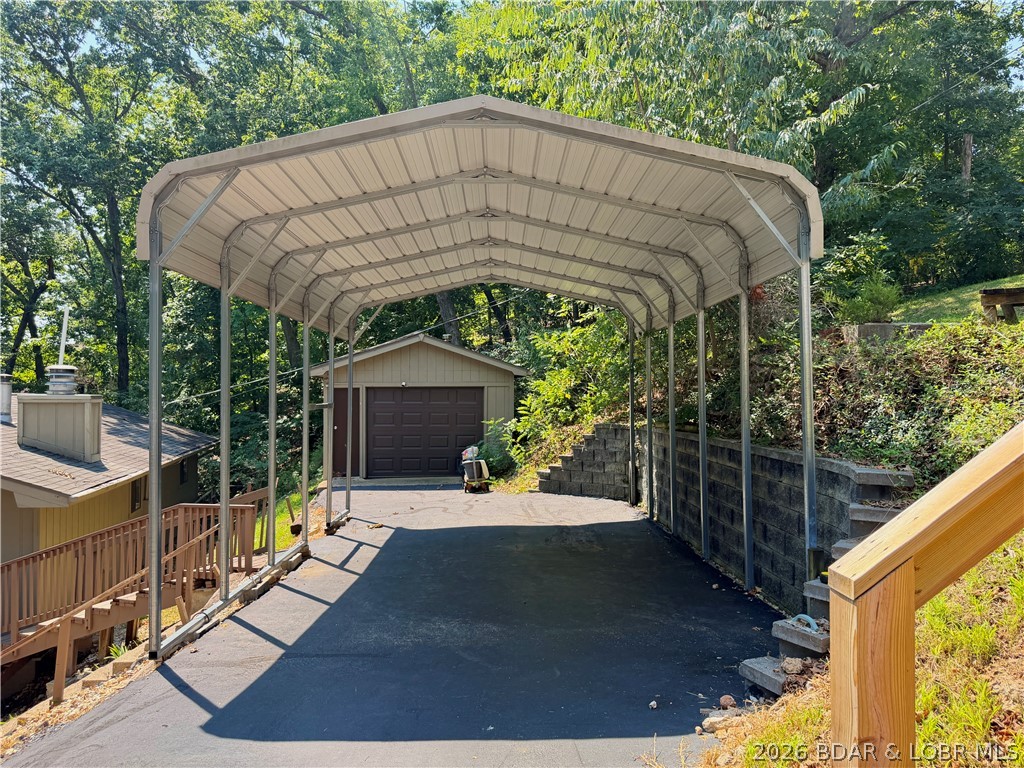 2084 Spring Cove Road Sunrise Beach, MO 65079 - Photo 61 of 63 Carport & 1 car detached garage