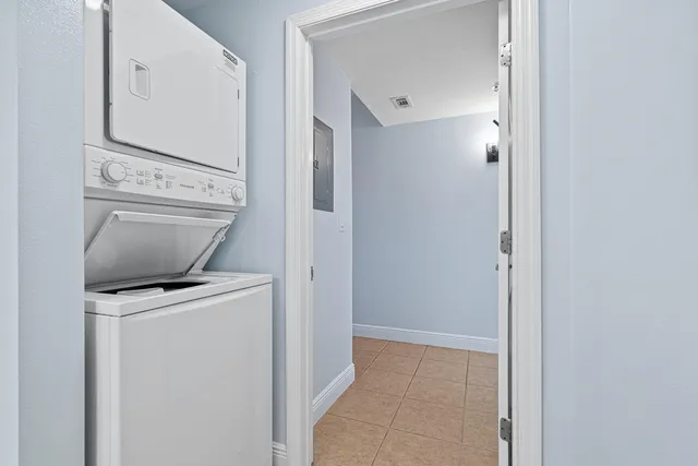 a balcony with a city view