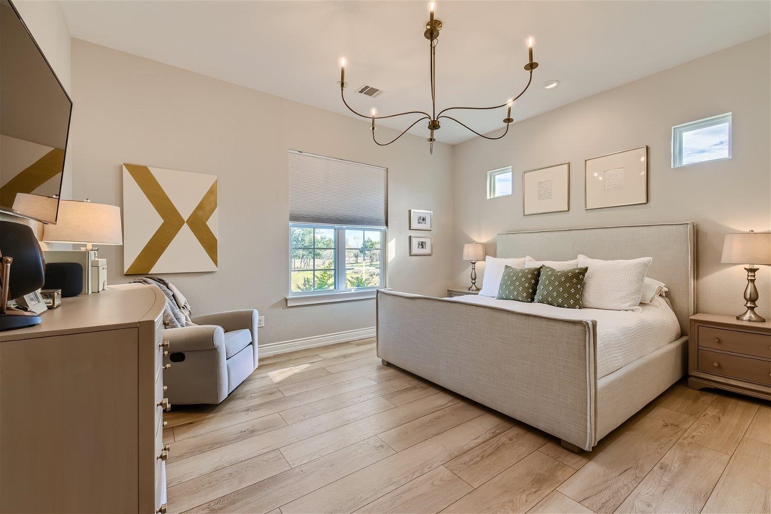 113 Vista View Trail Spicewood, TX 78669 - Photo 15 of 30 a living room with furniture a flat screen tv and a window