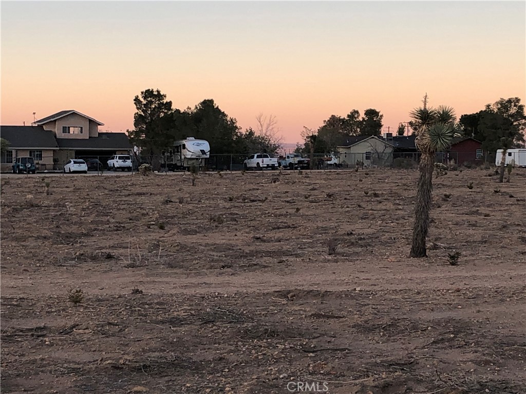 175 Cor Avenue Llano, CA 93544 - Photo 10 of 11 a view of a dry yard with trees