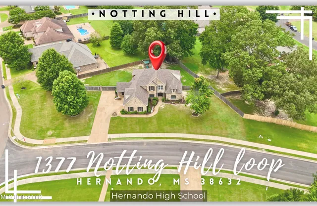 $529,900 | 1377 Notting Hill Loop, Hernando, MS 38632