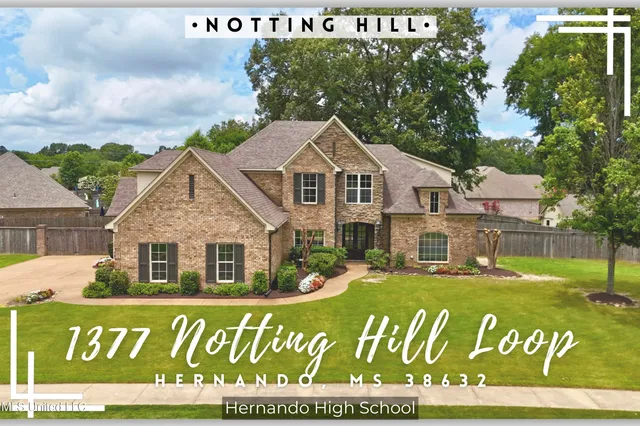 $529,900 | 1377 Notting Hill Loop, Hernando, MS 38632