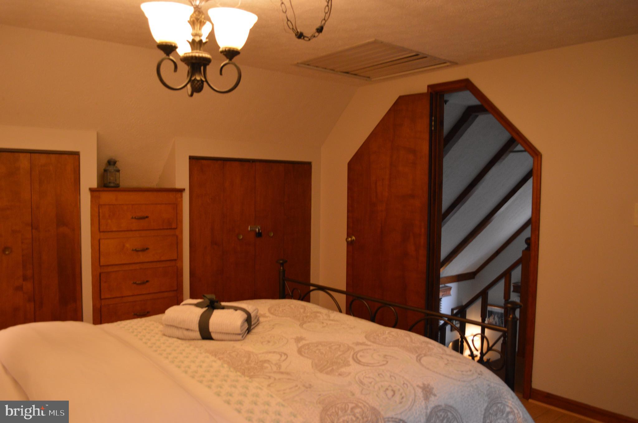 3775 Pious Ridge Road Berkeley Springs, WV 25411 - Photo 25 of 45 Upper level bedroom