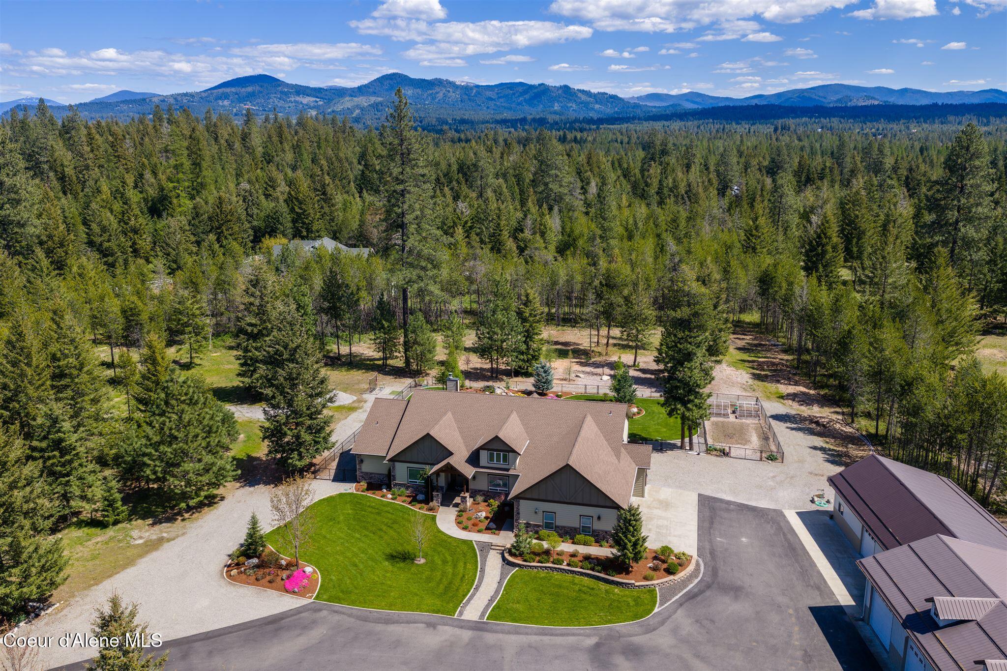 19398 North Ella Road Rathdrum, ID 83858 - Photo 57 of 88 aerial looking east2