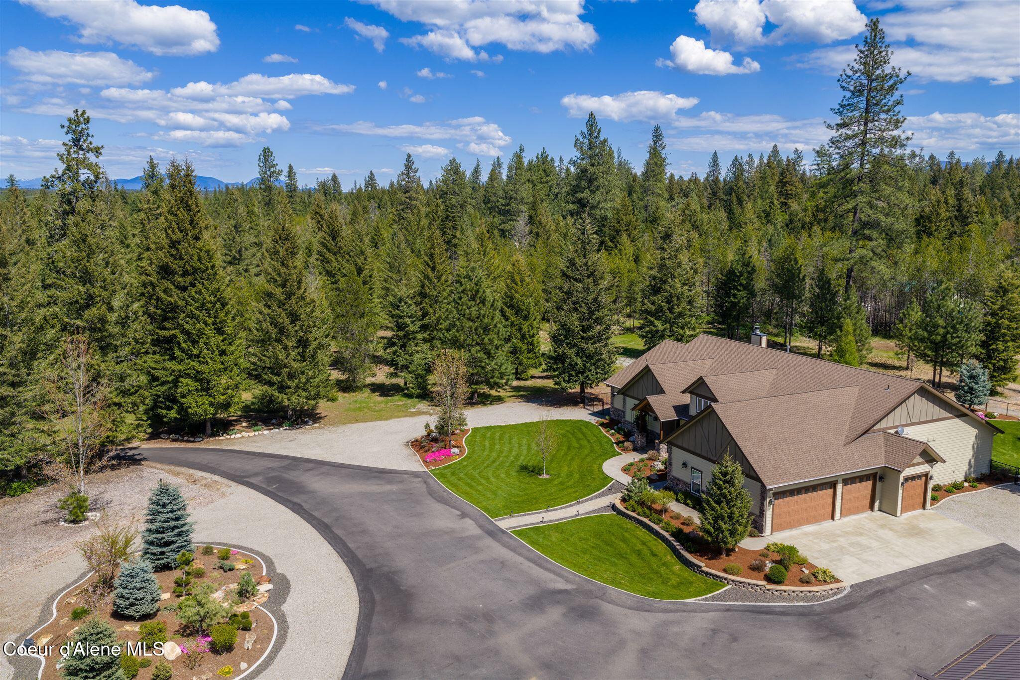 19398 North Ella Road Rathdrum, ID 83858 - Photo 58 of 88 aerial looking north