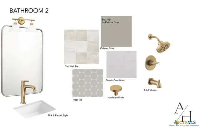 a bathroom with a sink