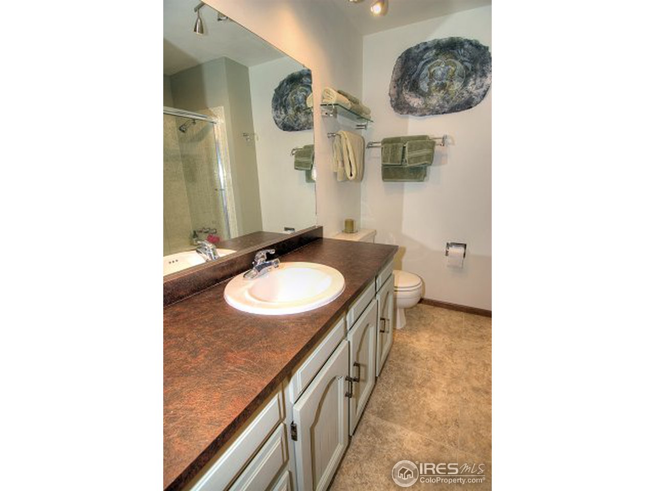 9920 Phillips Road Lafayette, CO 80026 - Photo 6 of 18 a bathroom with a sink and a mirror