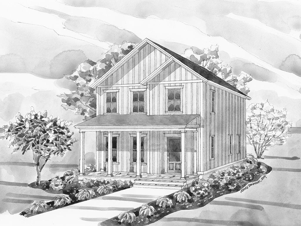 1534 Watt Pond Road Mount Pleasant, SC 29466 - Photo 1 of 15 Exterior Elevation Calhoun C