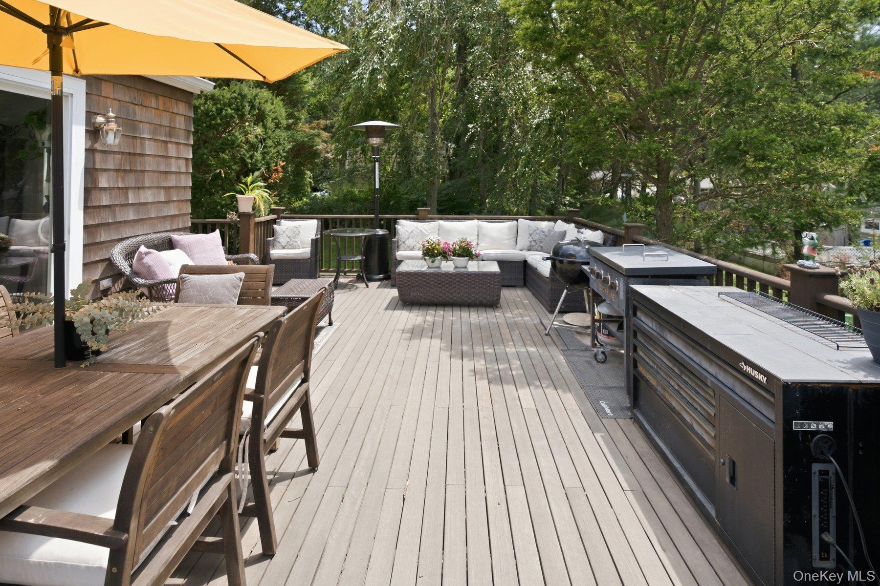81 Beach Road Wading River, NY 11792 - Photo 18 of 25 a view of deck with patio