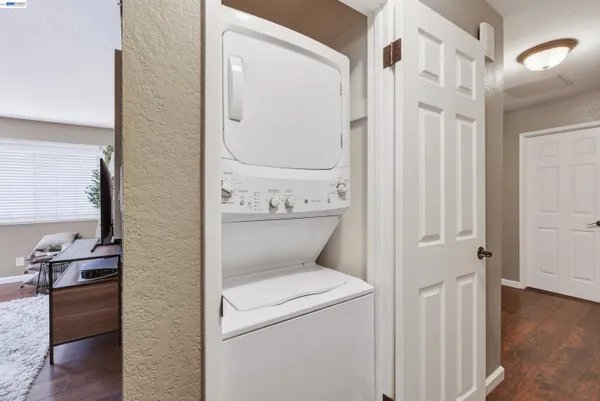 a room with storage and utility