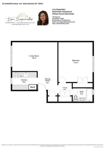 $199,999 | 62 Underhill Avenue, Unit 2B, West Harrison, NY 10604