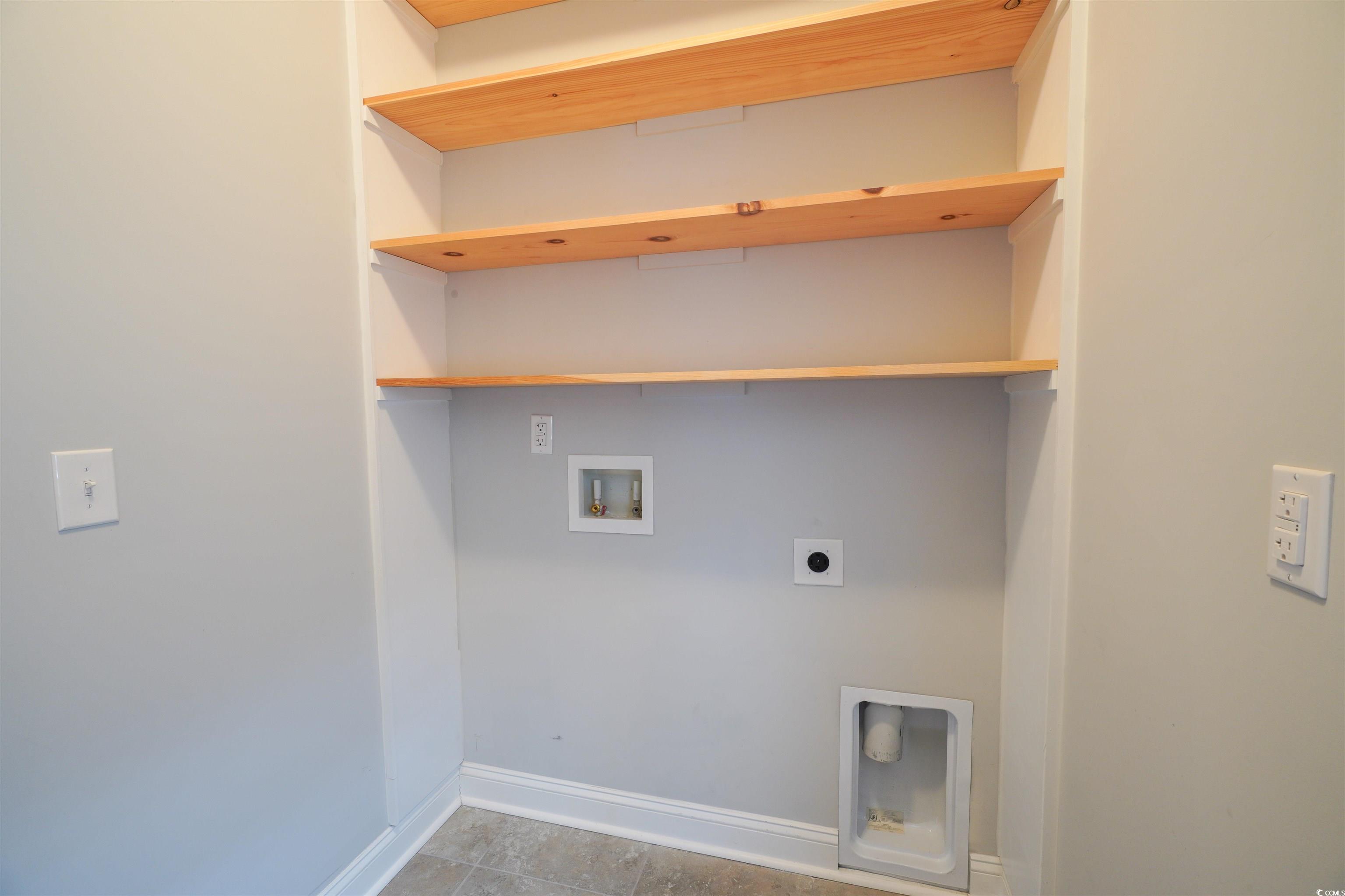 100 Splendor Circle Murrells Inlet, SC 29576 - Photo 36 of 40 Laundry room with custom shelving