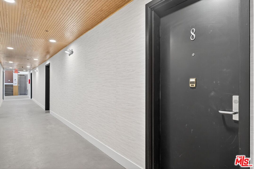 2412 Eads Street, Unit 7 Los Angeles, CA 90031 - Photo 25 of 29 a view of a hallway with stainless steel appliances