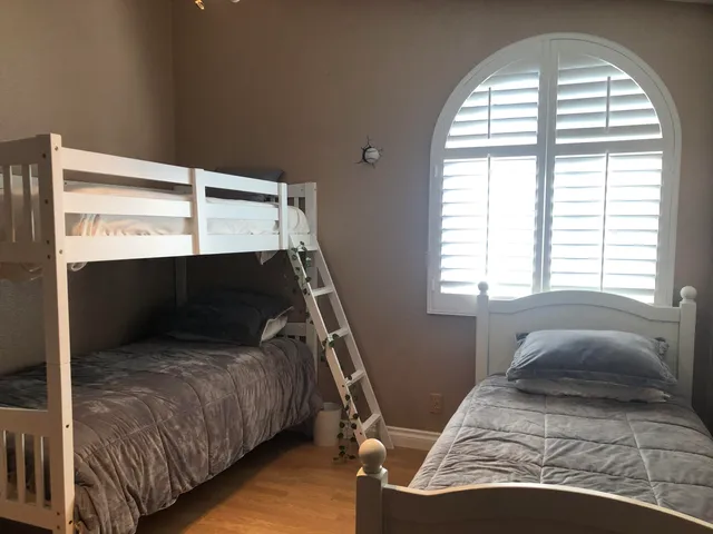 a close view of closet