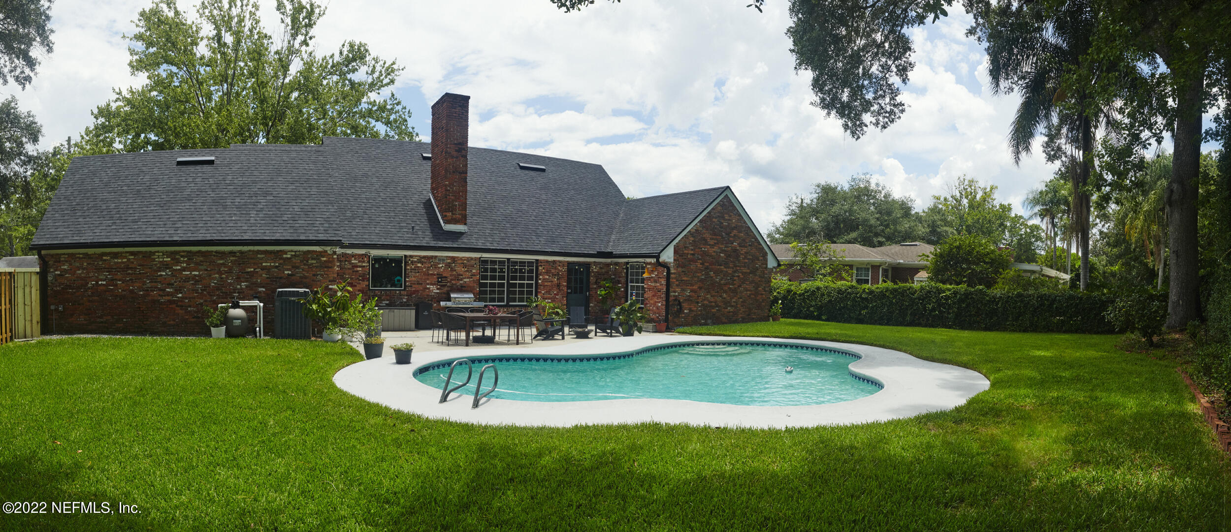 4615 Prince Edward Road Jacksonville, FL 32210 - Photo 32 of 33 Backyard + Pool