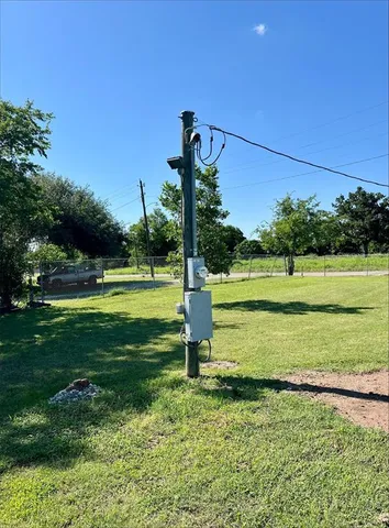 a view of a park with welcome board