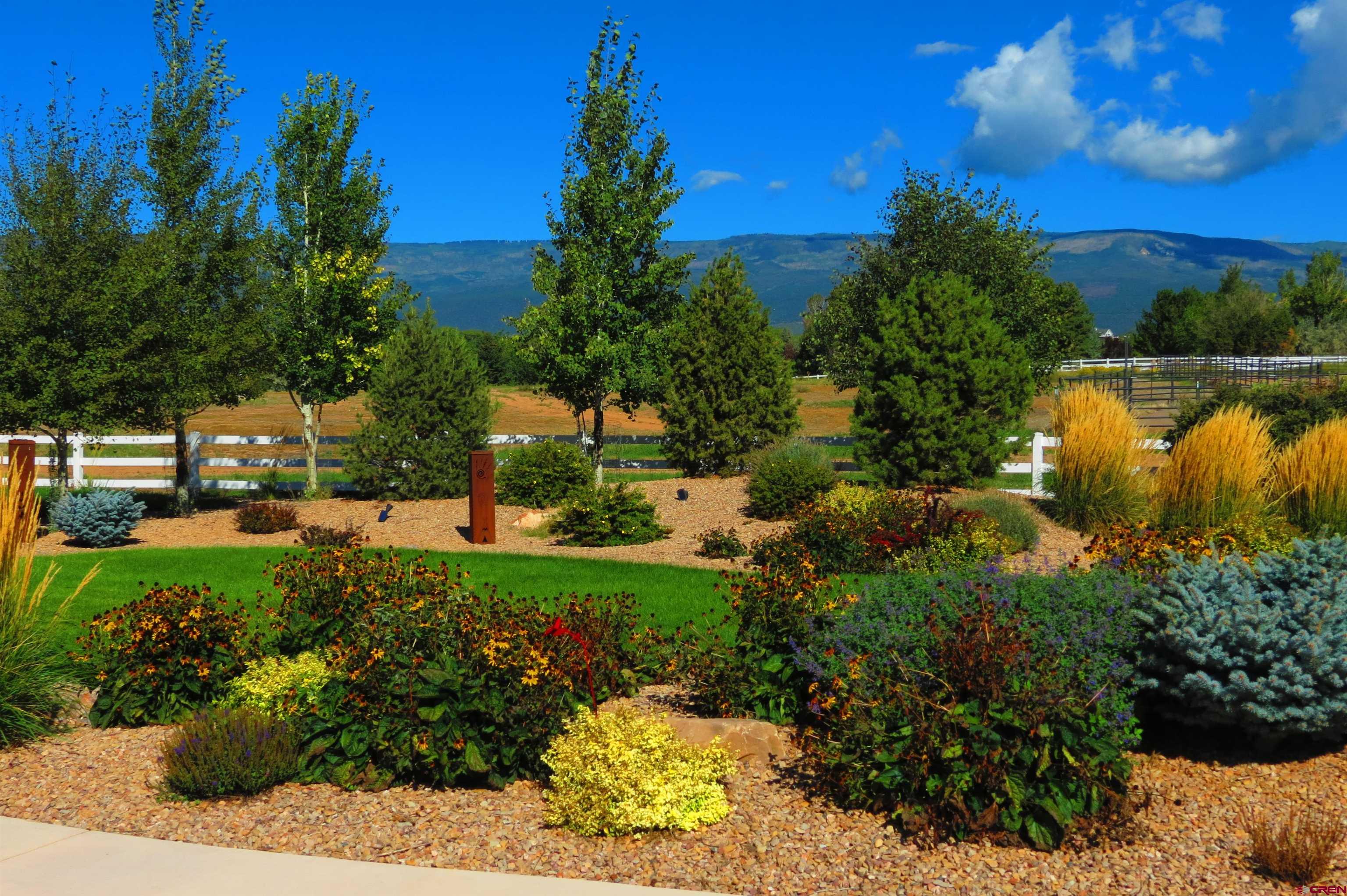 1499 Southwest Melinda Road Cedaredge, CO 81413 - Photo 3 of 35 a view of a garden with houses