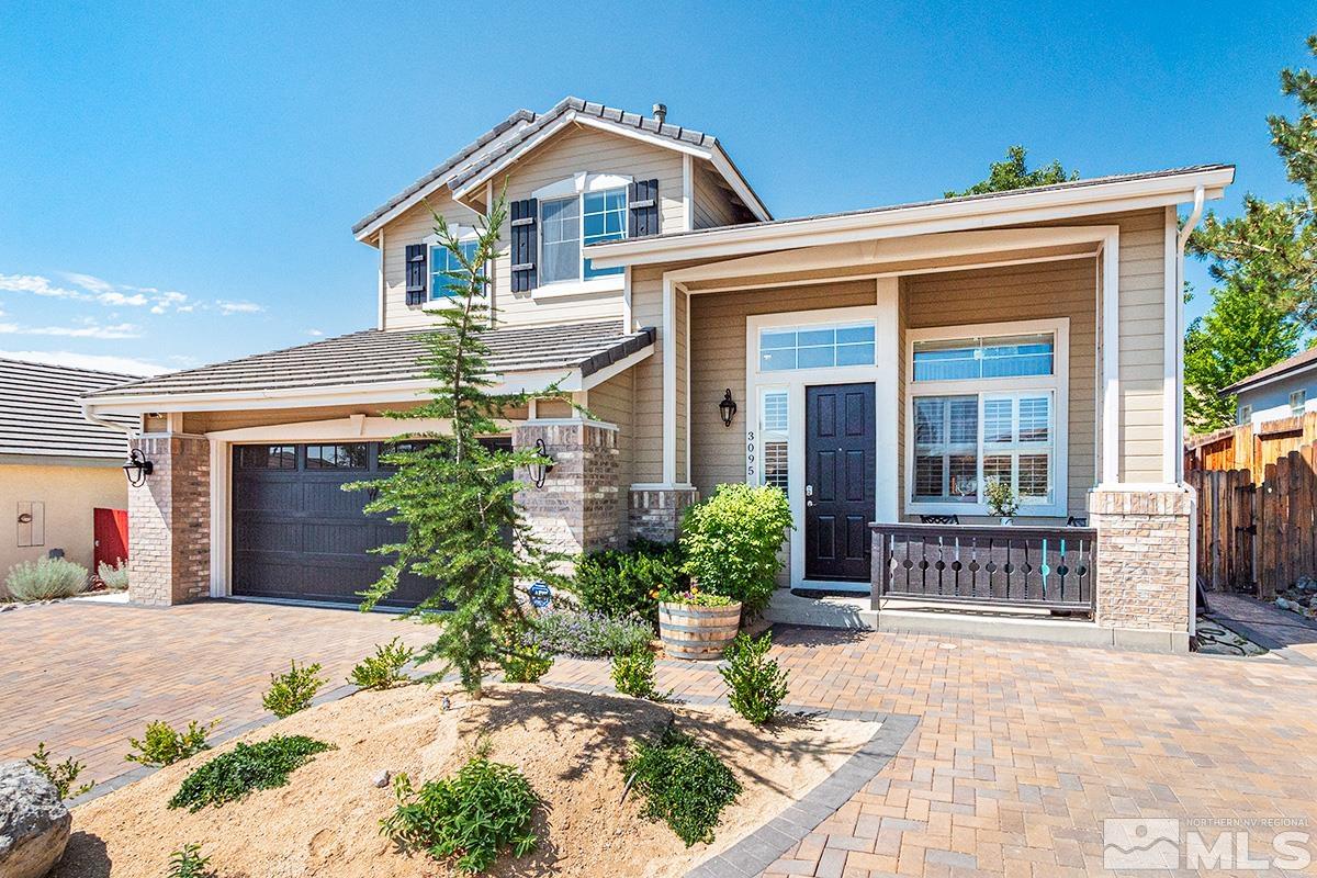 3095 Roxbury Drive Reno, NV 89523 - Photo 24 of 36 a front view of a house with a yard