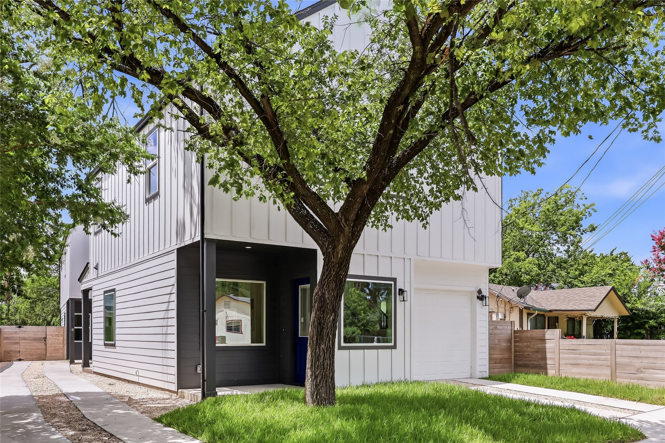 6809 Porter Street, Unit 1 Austin, TX 78741 - Photo 1 of 40 A striking modern facade with contrasting siding.