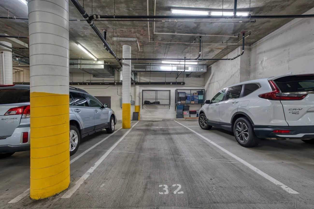 1400 Broadway, Unit 1505 San Diego, CA 92101 - Photo 23 of 34 a view of parking garage with cars parked