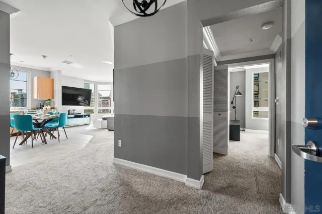 a view of a storage & utility room in a house