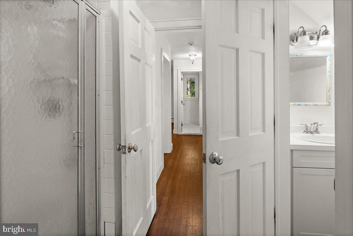 160 Springdale Road Princeton, NJ 08540 - Photo 21 of 38 Primary bath-shower left & toilet/vanity right