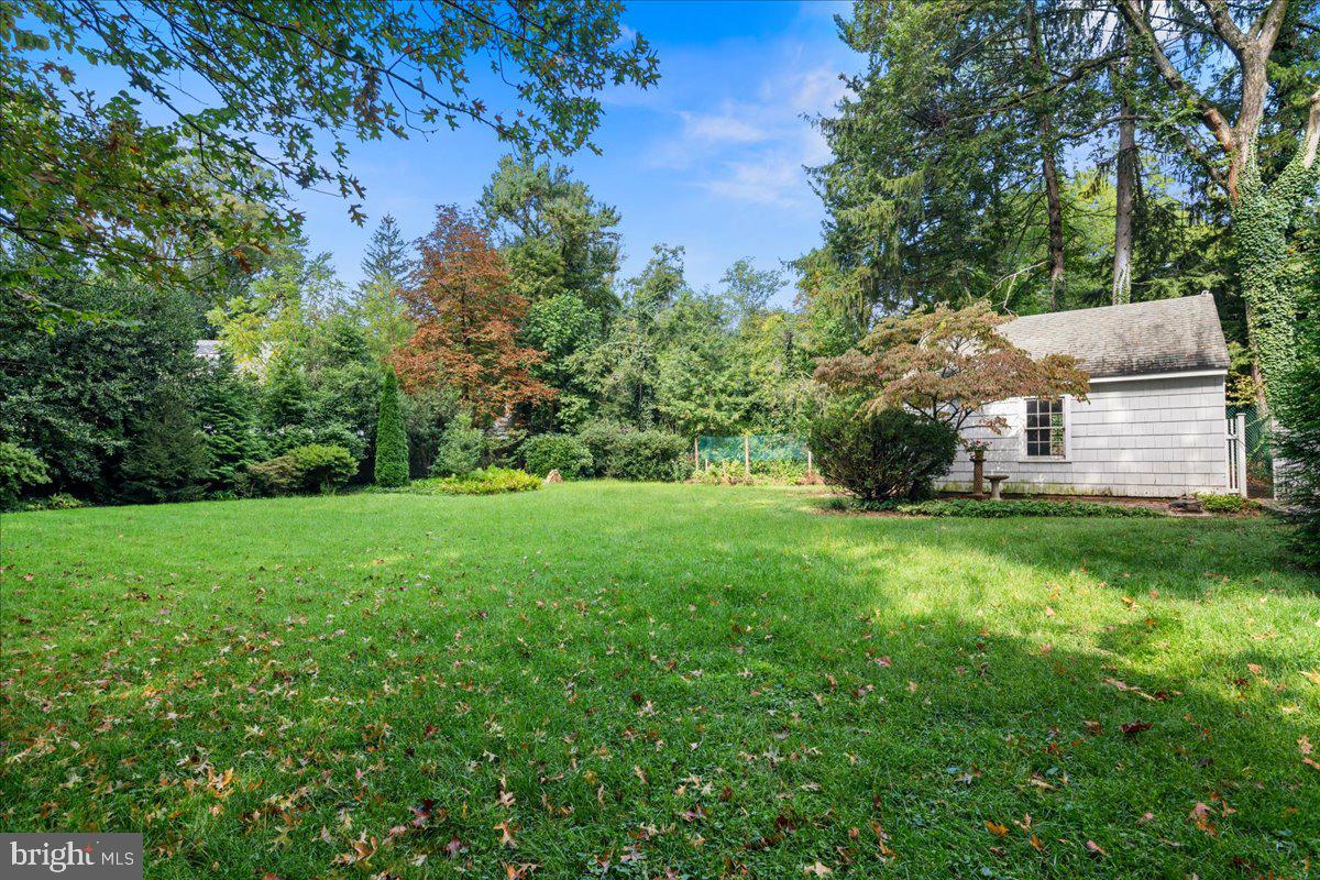 160 Springdale Road Princeton, NJ 08540 - Photo 30 of 38 Garden behind garage/stone patio side of garage