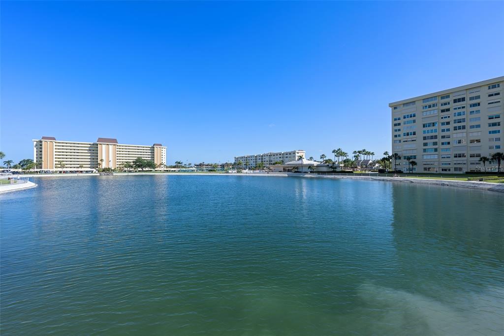 4775 Cove Circle, Unit 103 St. Petersburg, FL 33708 - Photo 55 of 61 a view of an ocean with city