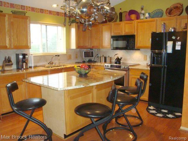 Cook's kitchen includes all appliances