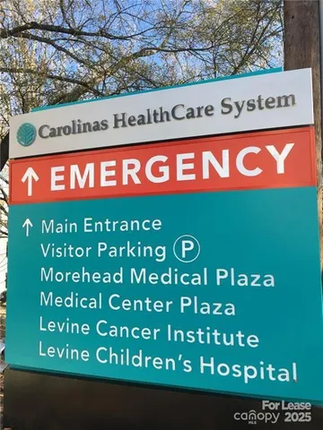 a view of a street sign