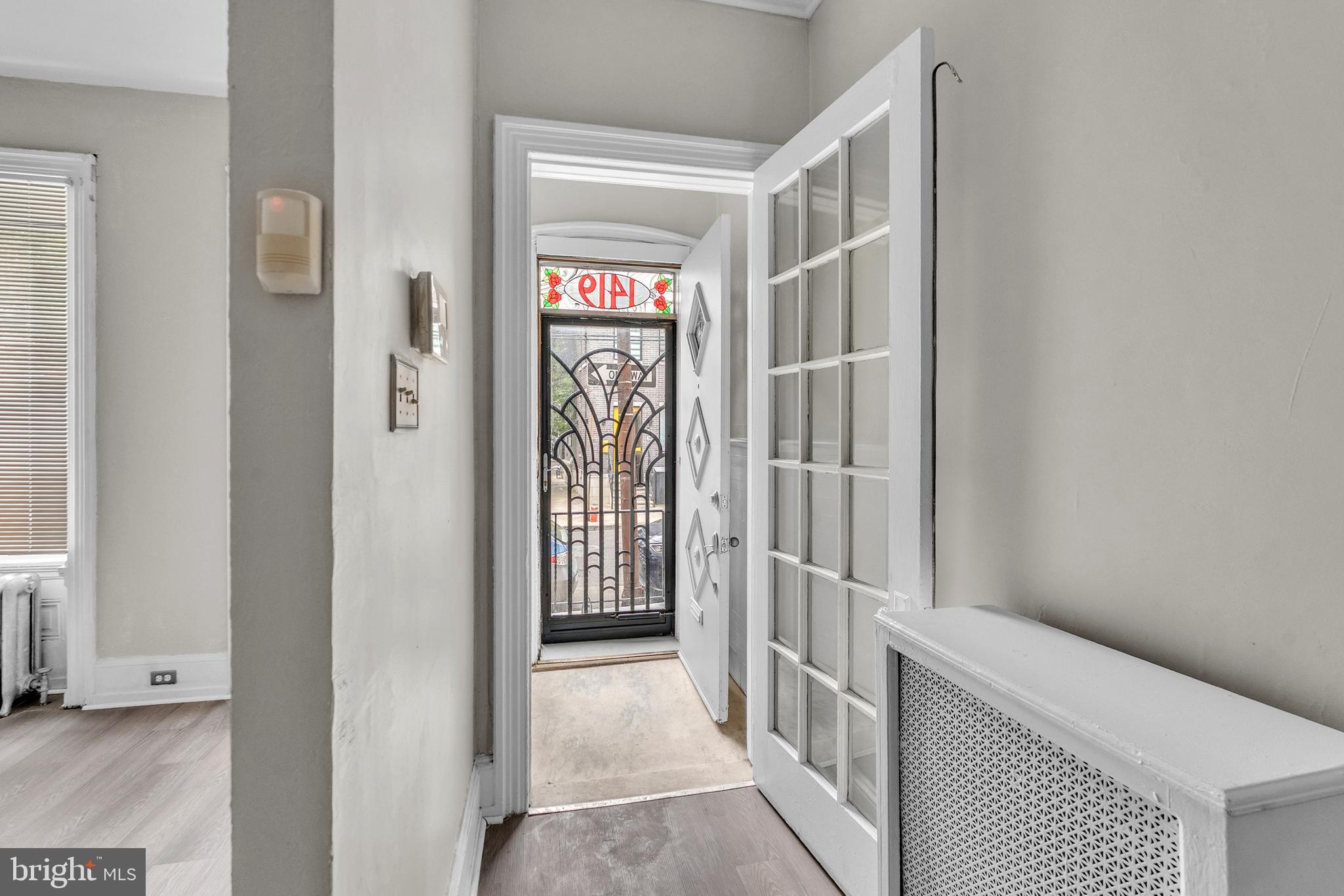 1419 Ellsworth Street Philadelphia, PA 19146 - Photo 3 of 17 a view of entryway with wooden floor