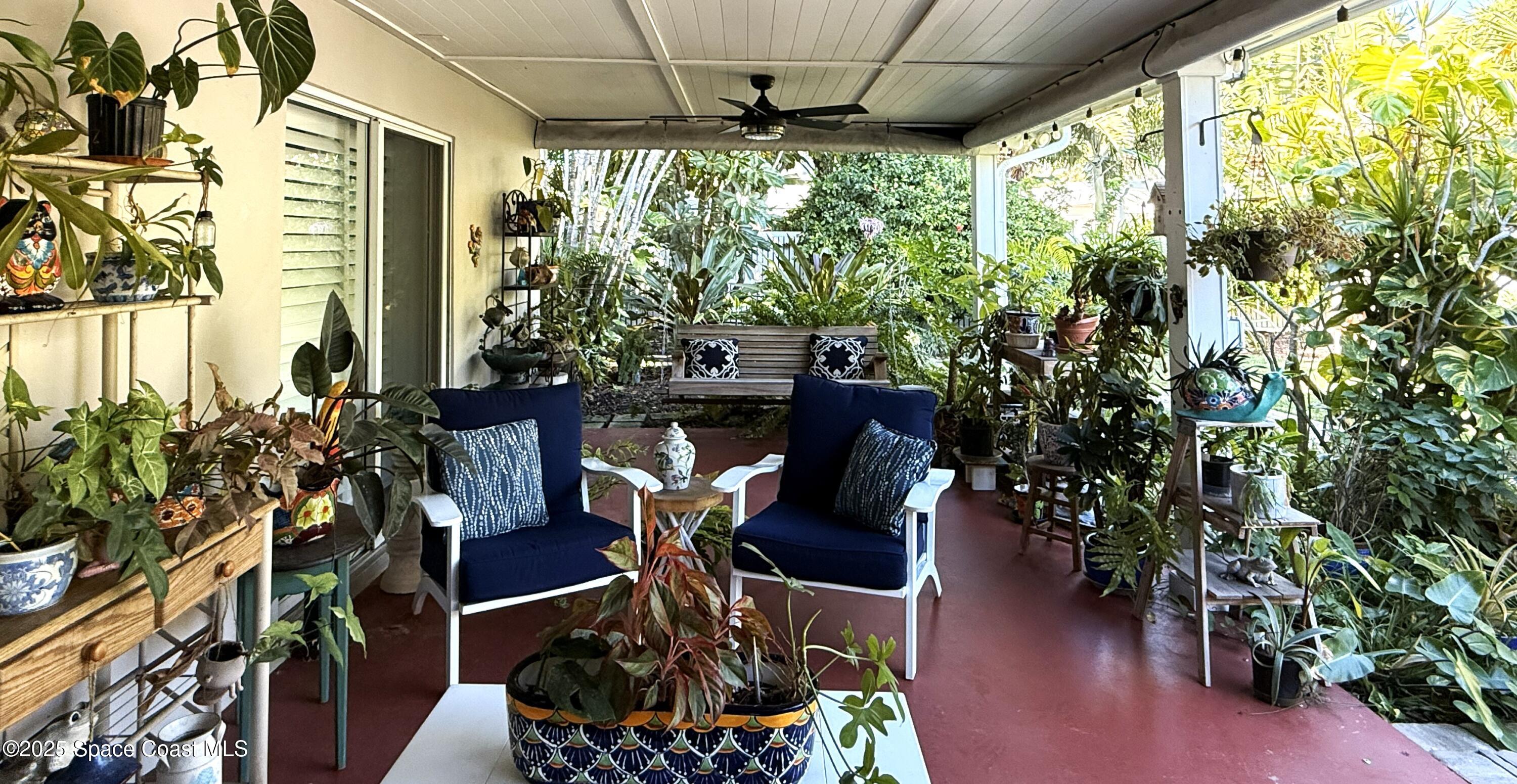 280 Azalea Terrace Indian Harbour Beach, FL 32937 - Photo 37 of 44 Back Porch