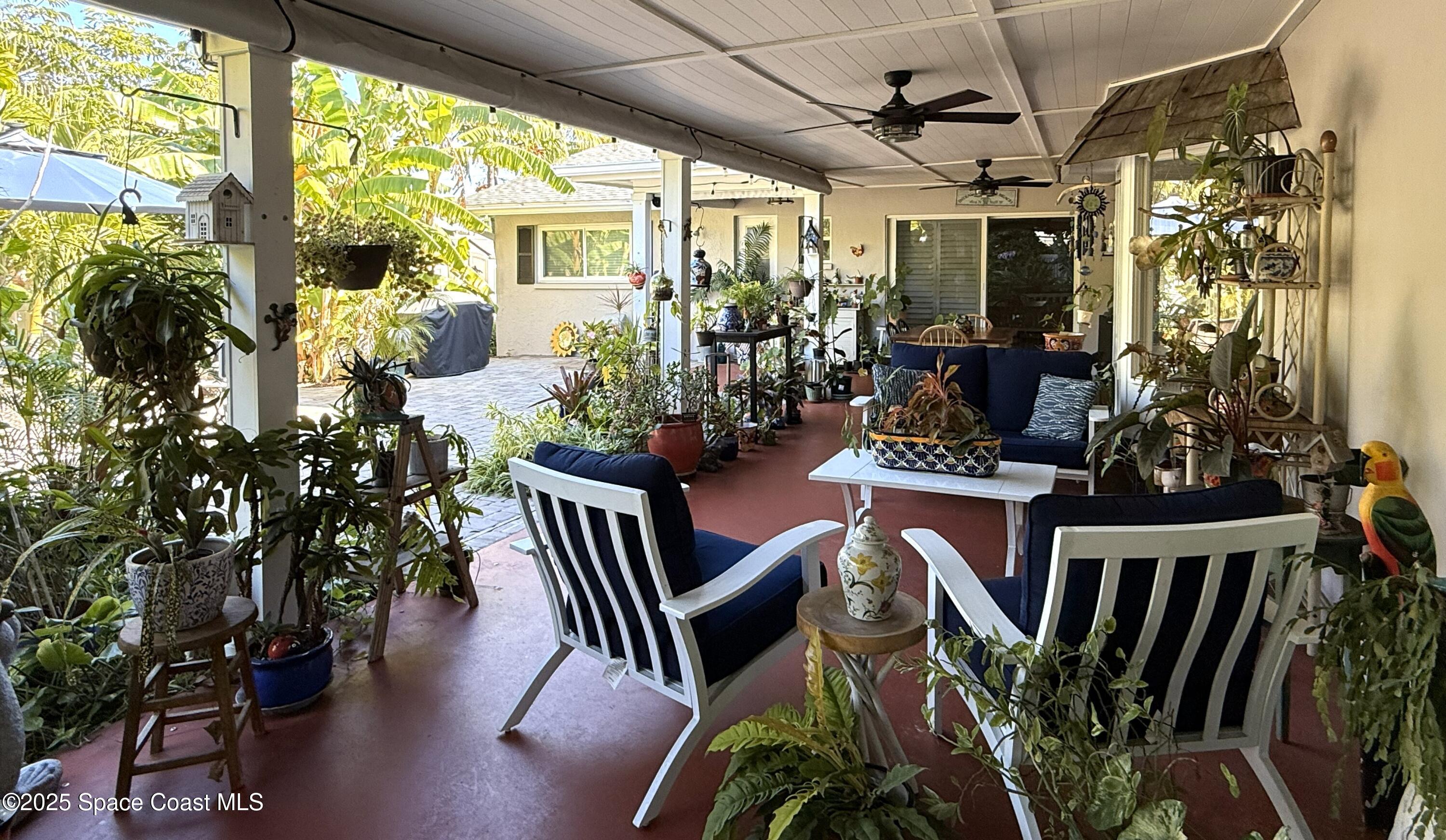 280 Azalea Terrace Indian Harbour Beach, FL 32937 - Photo 40 of 44 Back Porch
