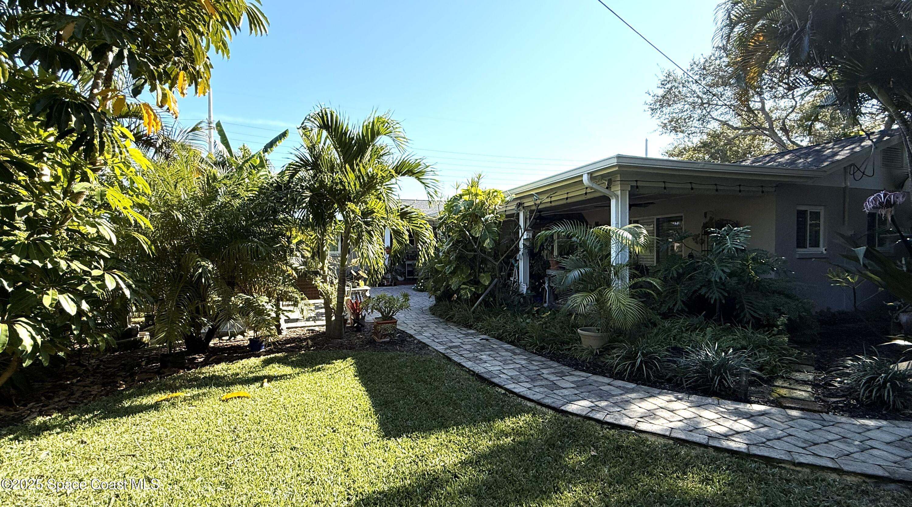 280 Azalea Terrace Indian Harbour Beach, FL 32937 - Photo 8 of 44 Back Yard