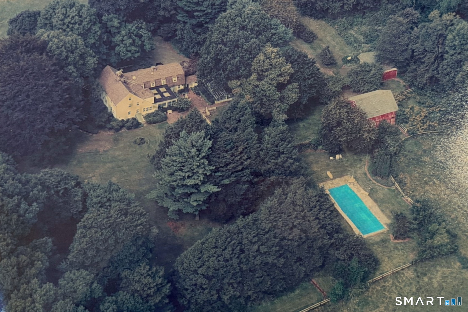 This estate once had horses in the barn.