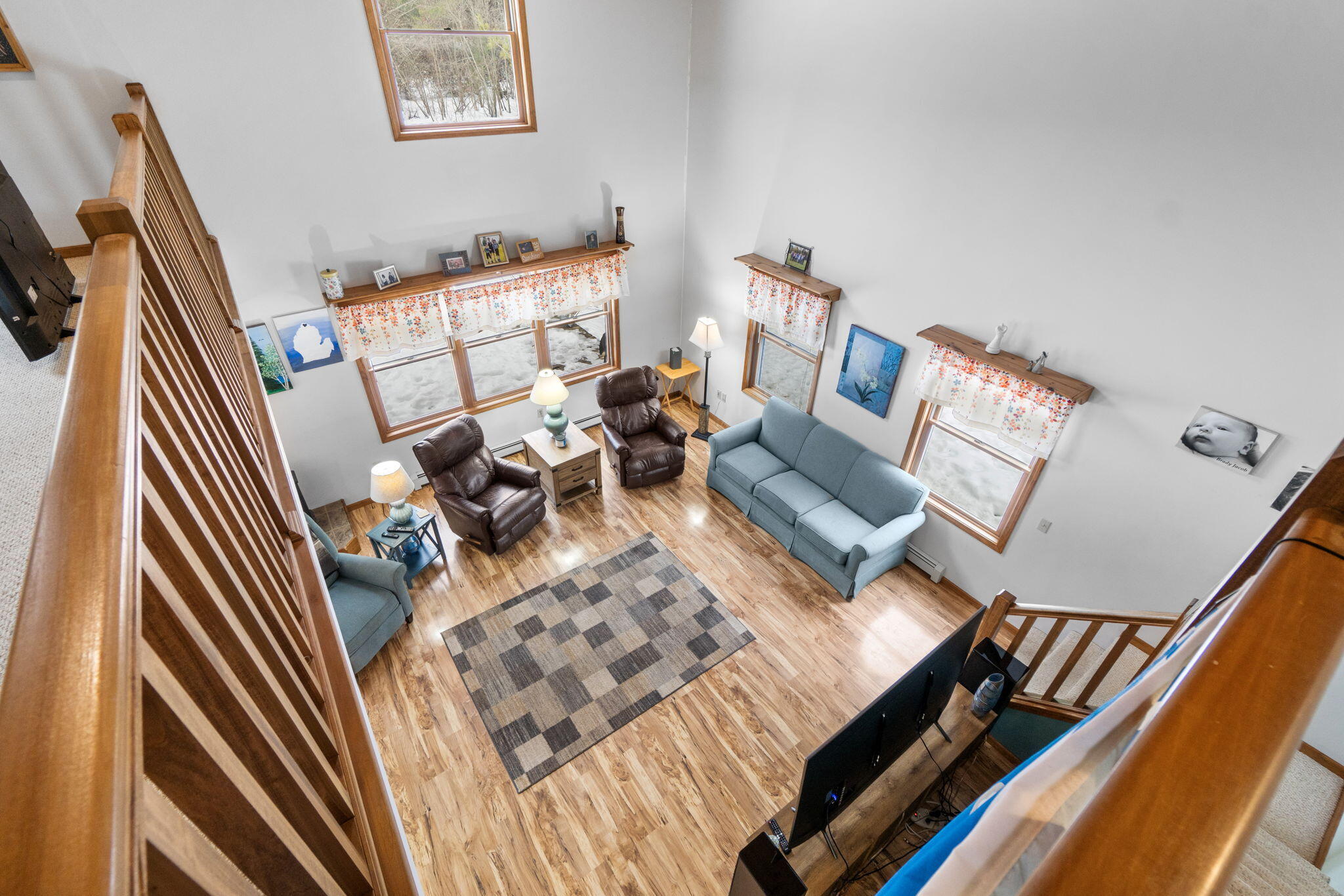 4097 South River Road Cheboygan, MI 49721 - Photo 19 of 37 View from loft