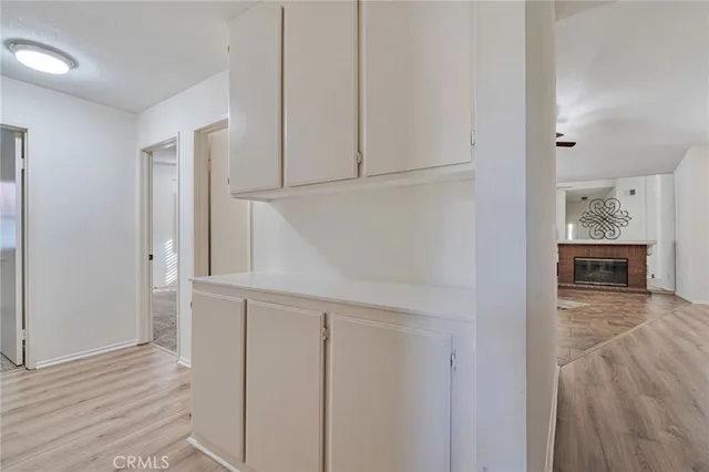 a view of a porch with furniture
