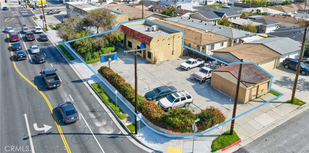15216 Inglewood Avenue Lawndale, CA 90260 - Photo 1 of 23 an aerial view of a house with outdoor space