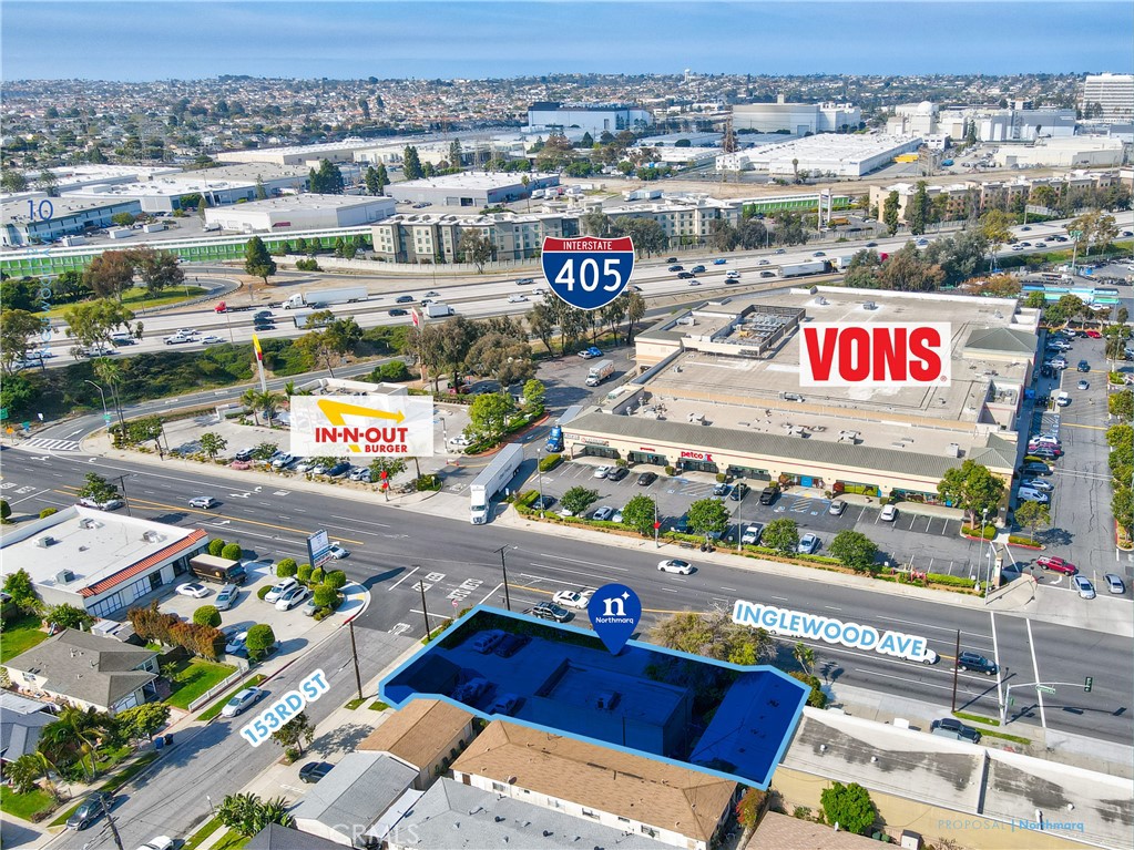 15216 Inglewood Avenue Lawndale, CA 90260 - Photo 3 of 23 an aerial view of a