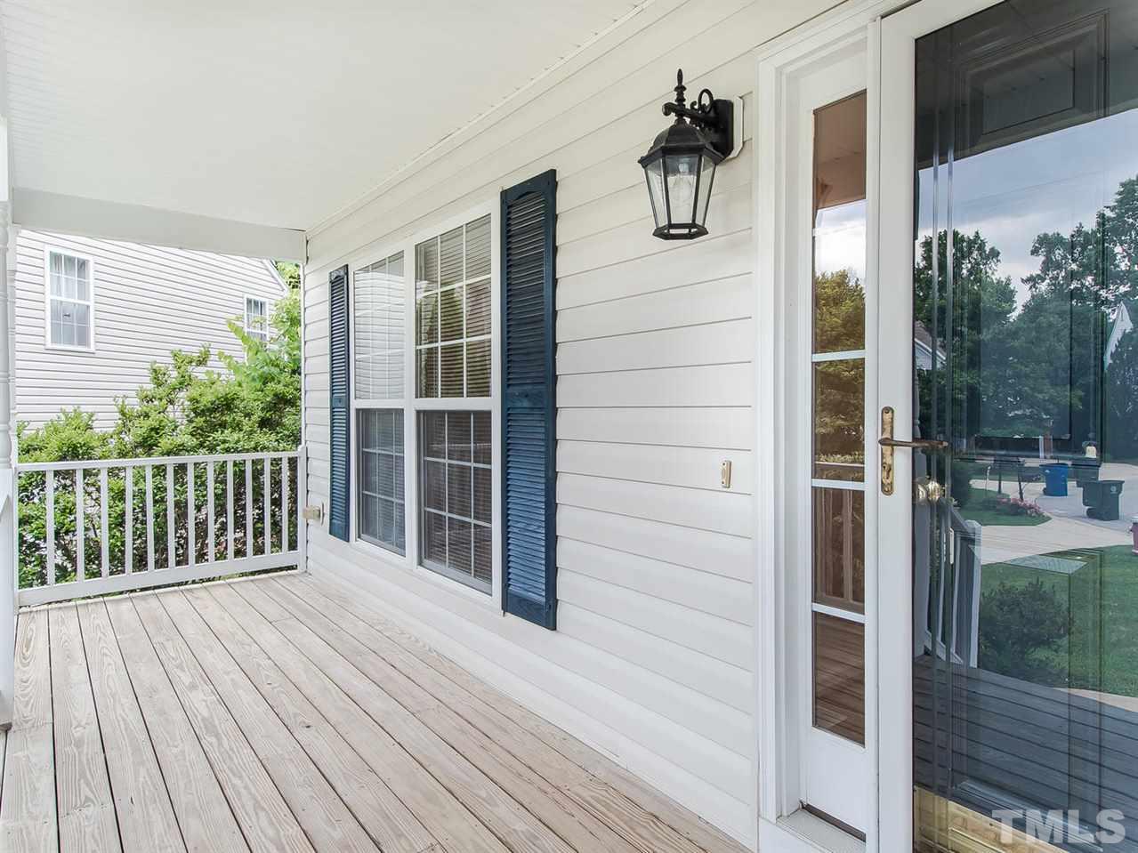 4720 Drewbridge Way Raleigh, NC 27604 - Photo 4 of 21 a view of front door deck
