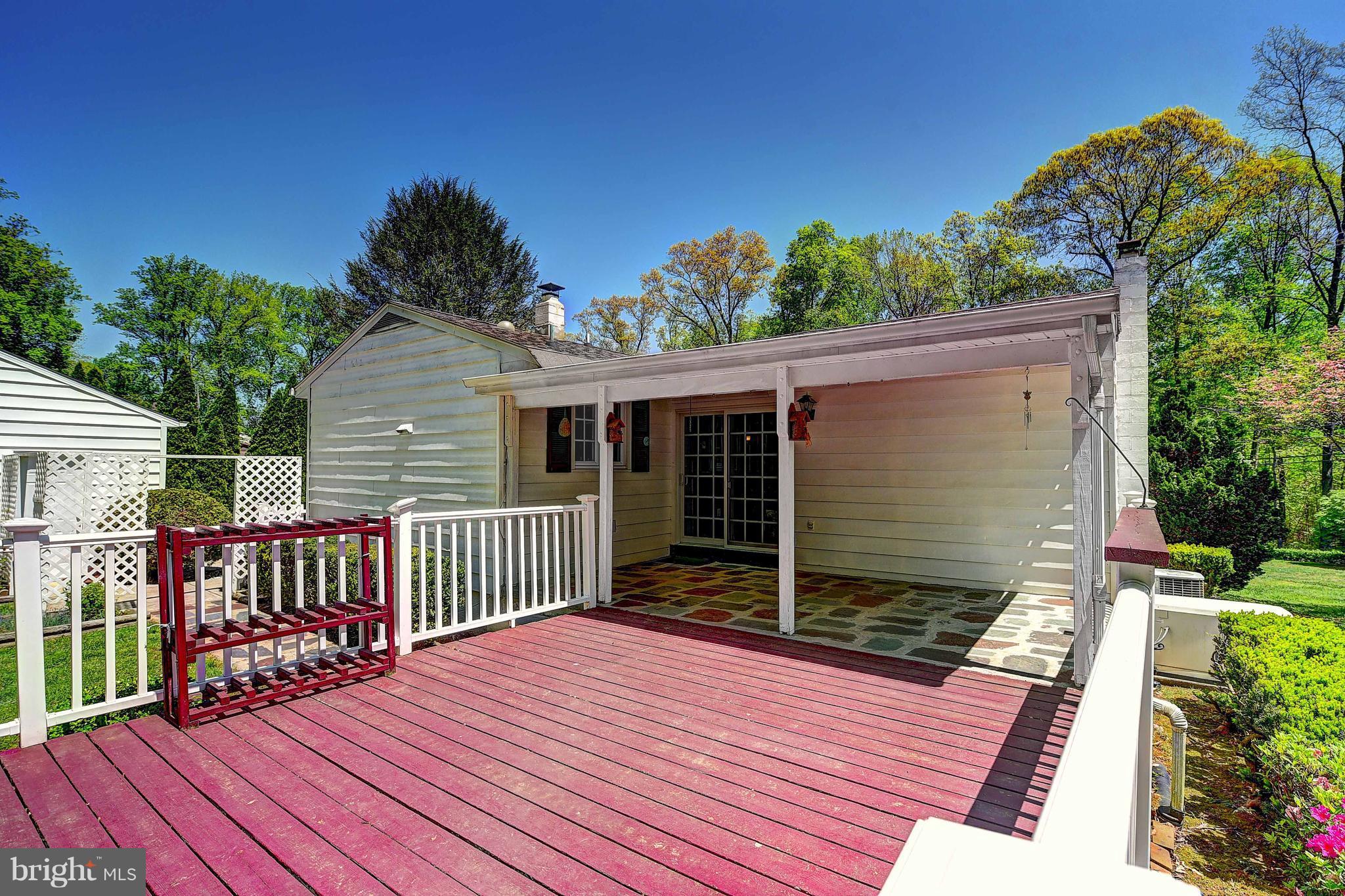 2106 Carsins Run Road Aberdeen, MD 21001 - Photo 16 of 30 Deck & Covered Rear Porch