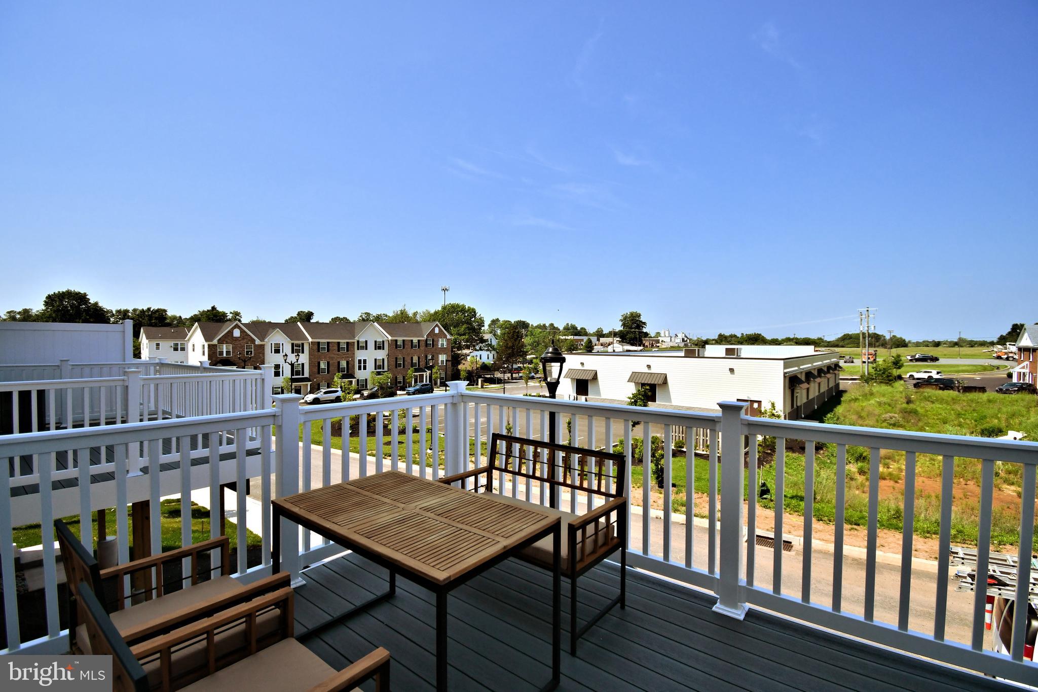 200 Souders Way Souderton, PA 18964 - Photo 44 of 50 a view of a balcony with wooden chairs