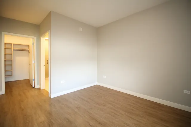 wooden floor in an empty room
