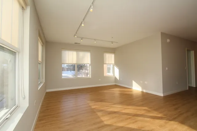 a view of an empty room with window