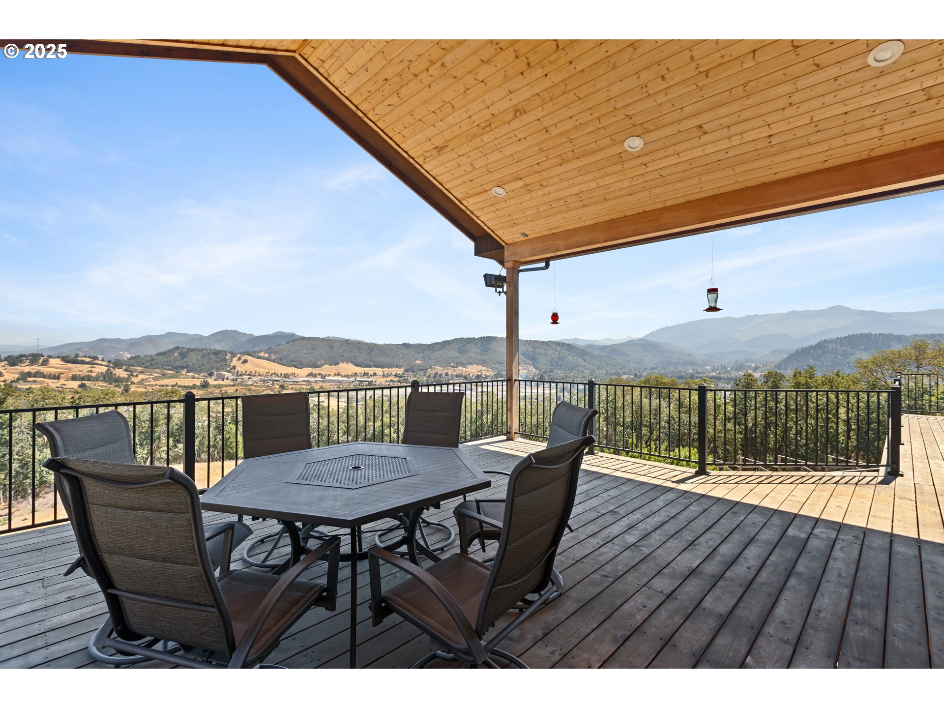 1757 Riddle Bypass Road Riddle, OR 97469 - Photo 28 of 38 a view of a balcony with furniture