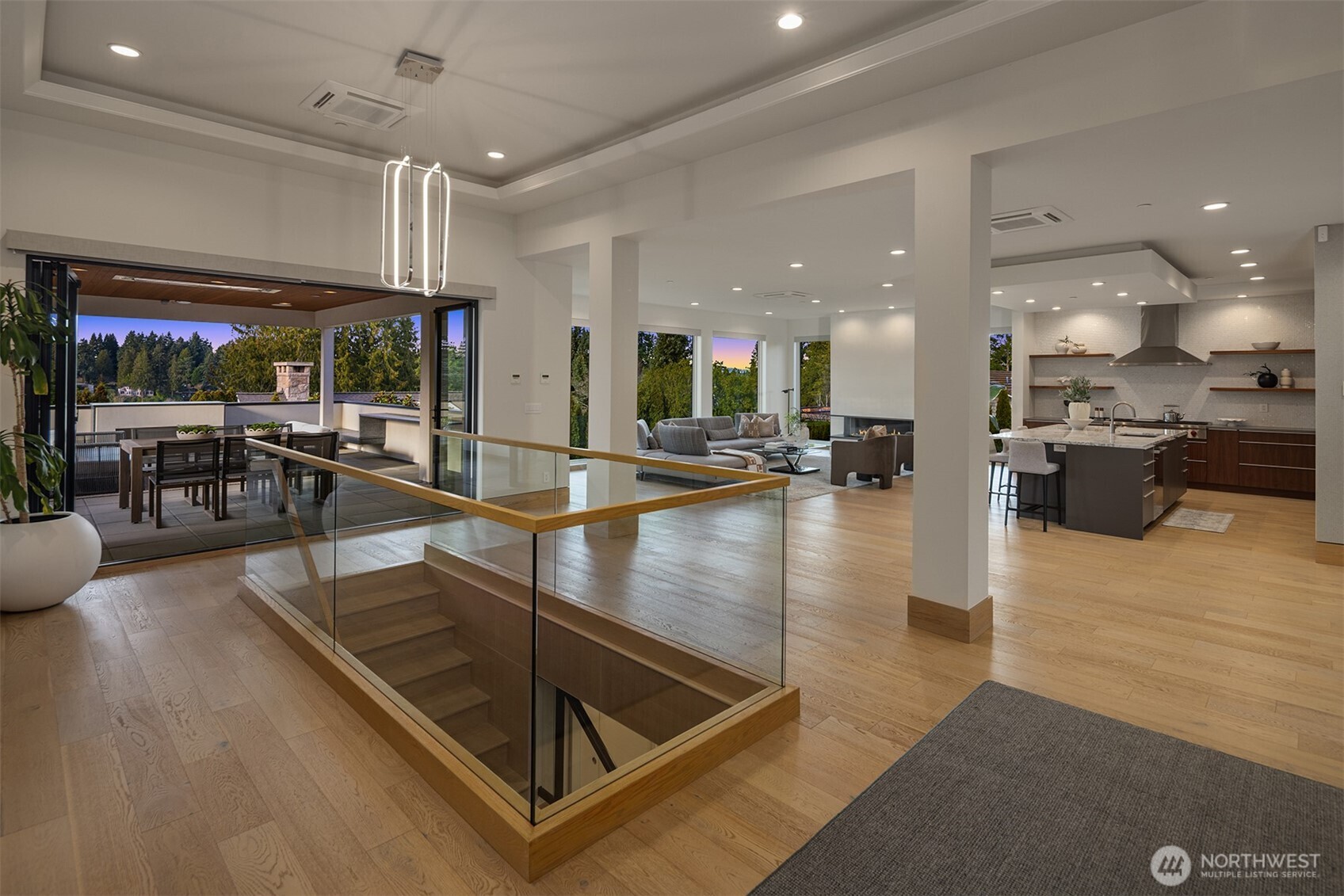 8926 Northeast 36th Street Yarrow Point, WA 98004 - Photo 4 of 40 a kitchen with stainless steel appliances lots of counter top space